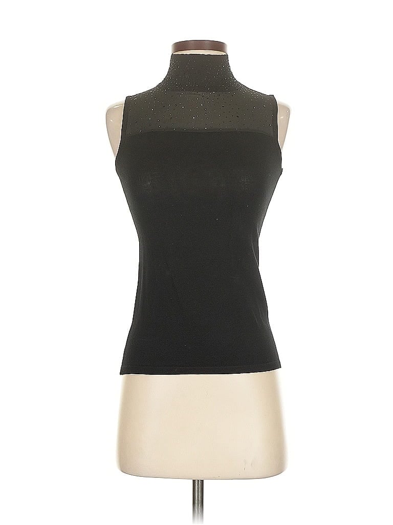Carmen Carmen Marc Valvo Black Sleeveless Top Size XS - photo 1