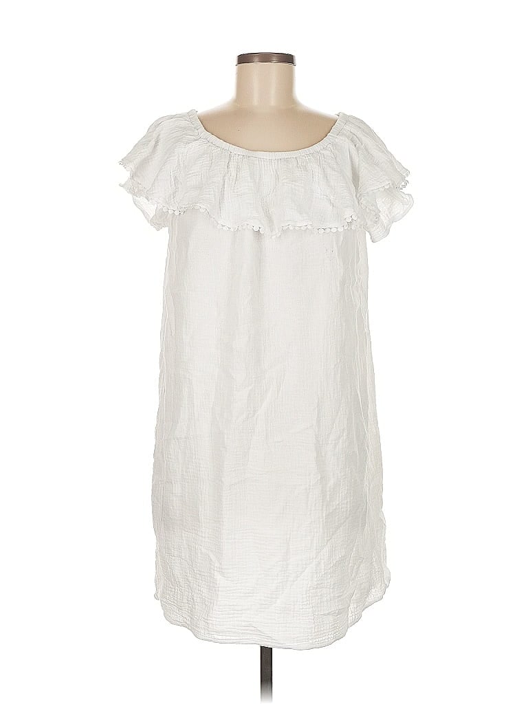 Pre-owned Ruby Rd. Casual Dress In White