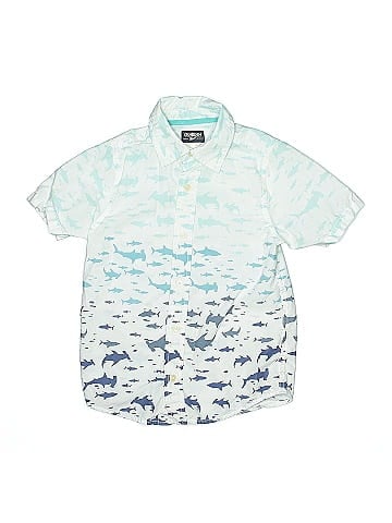 Genuine Kids from Oshkosh Short Sleeve Button-Down Shirt (view 1)
