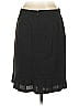 Express Solid Black Wool Skirt Size 2 - photo 2