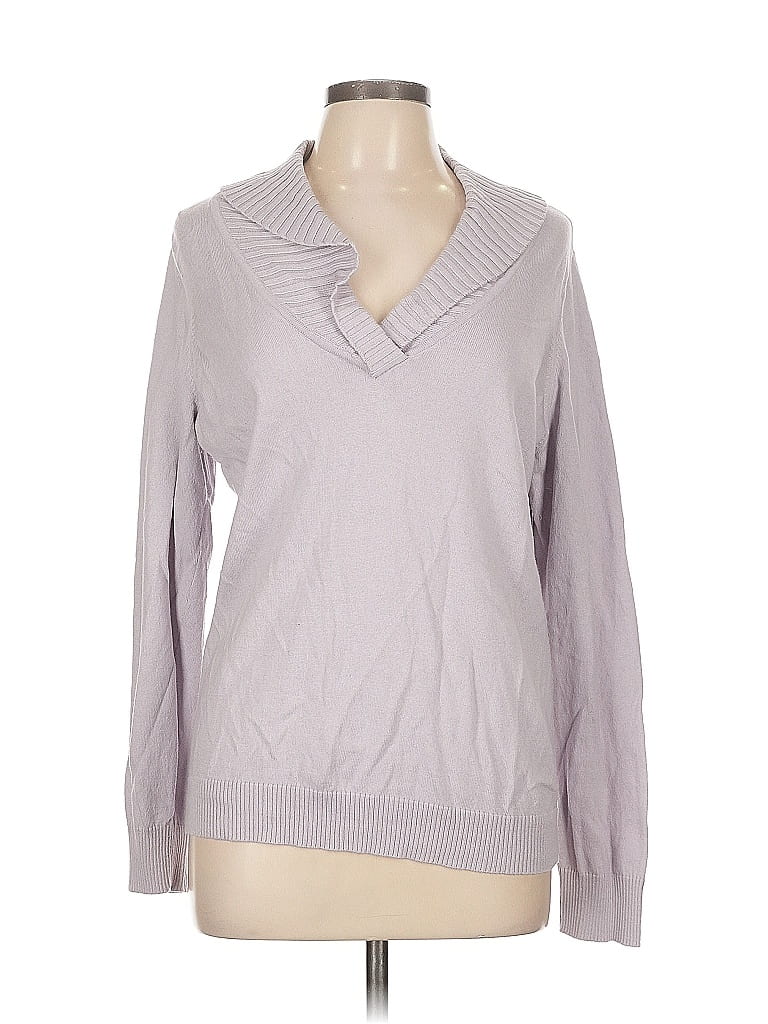 Ann Taylor Factory 100% Rabbit Hair Gray Pullover Sweater Size XL - photo 1