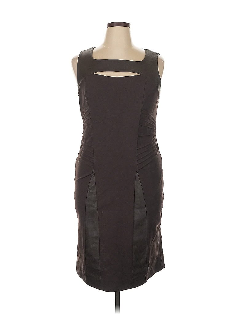 Pre-owned Doncaster Collection Cocktail Dress In Brown