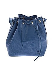 Louis Vuitton Leather Bucket Bag