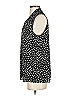 Lark & Ro 100% Polyester Polka Dots Black Sleeveless Blouse Size S - photo 5