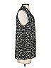 Lark & Ro 100% Polyester Polka Dots Black Sleeveless Blouse Size S - photo 4