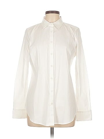Ann Taylor Long Sleeve Button-Down Shirt (view 1)