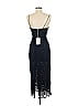Moonsea 100% Polyester Blue Black Cocktail Dress Size M - photo 2