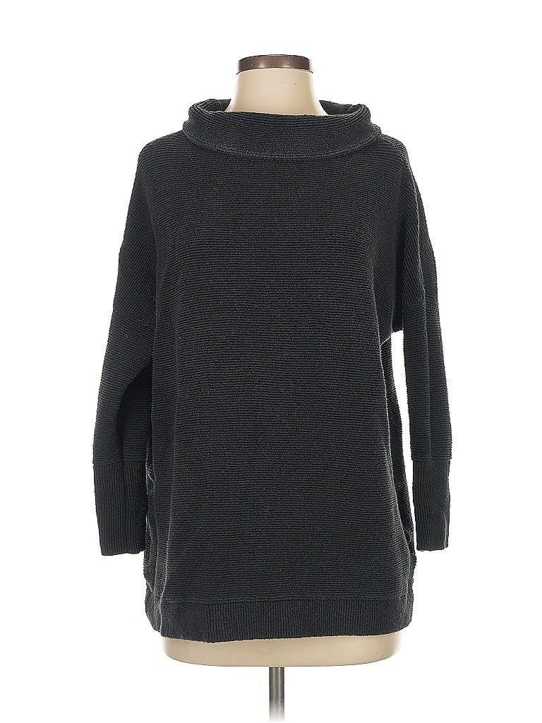 Pre-owned Free People Sweatshirt In Black