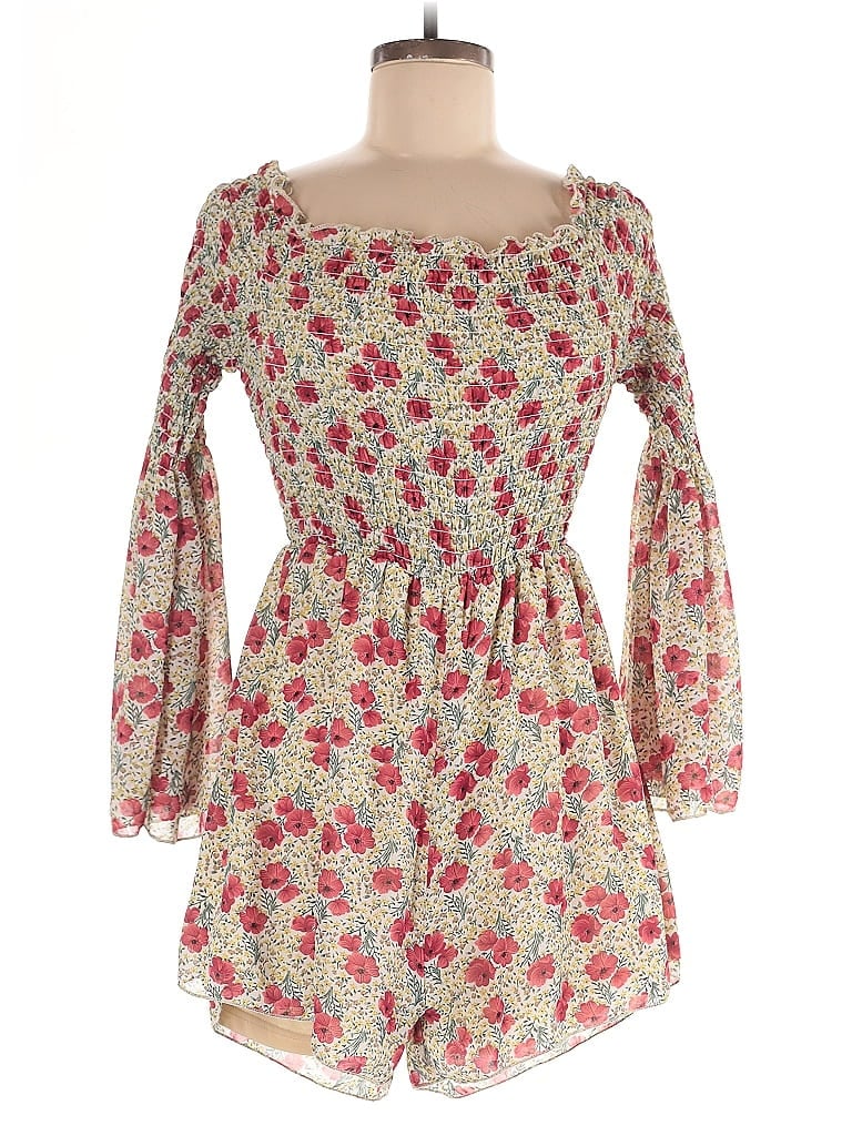 Pre-owned Nasty Gal Inc. Romper In White