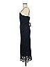 Moonsea 100% Polyester Blue Black Cocktail Dress Size M - photo 5