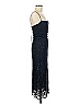 Moonsea 100% Polyester Blue Black Cocktail Dress Size M - photo 4