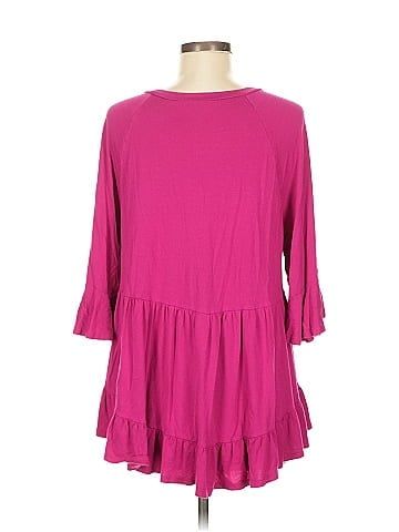 White Birch 3/4 Sleeve Blouse (view 2)