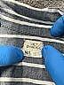 O'Neill 100% Cotton Stripes Gray Long Sleeve Button-Down Shirt Size M - photo 7