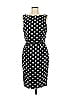 David Meister Polka Dots Black Cocktail Dress Size 8 - photo 1