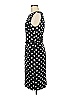 David Meister Polka Dots Black Cocktail Dress Size 8 - photo 5