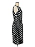 David Meister Polka Dots Black Cocktail Dress Size 8 - photo 4