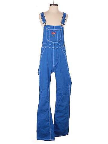 Dickies Blue Dickies Overalls with Adjustable Straps (view 1)