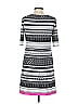 Eliza J Graphic Gray Casual Dress Size 0 - photo 2