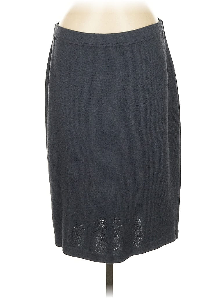 Pre-owned St John Casual Skirt In Blue