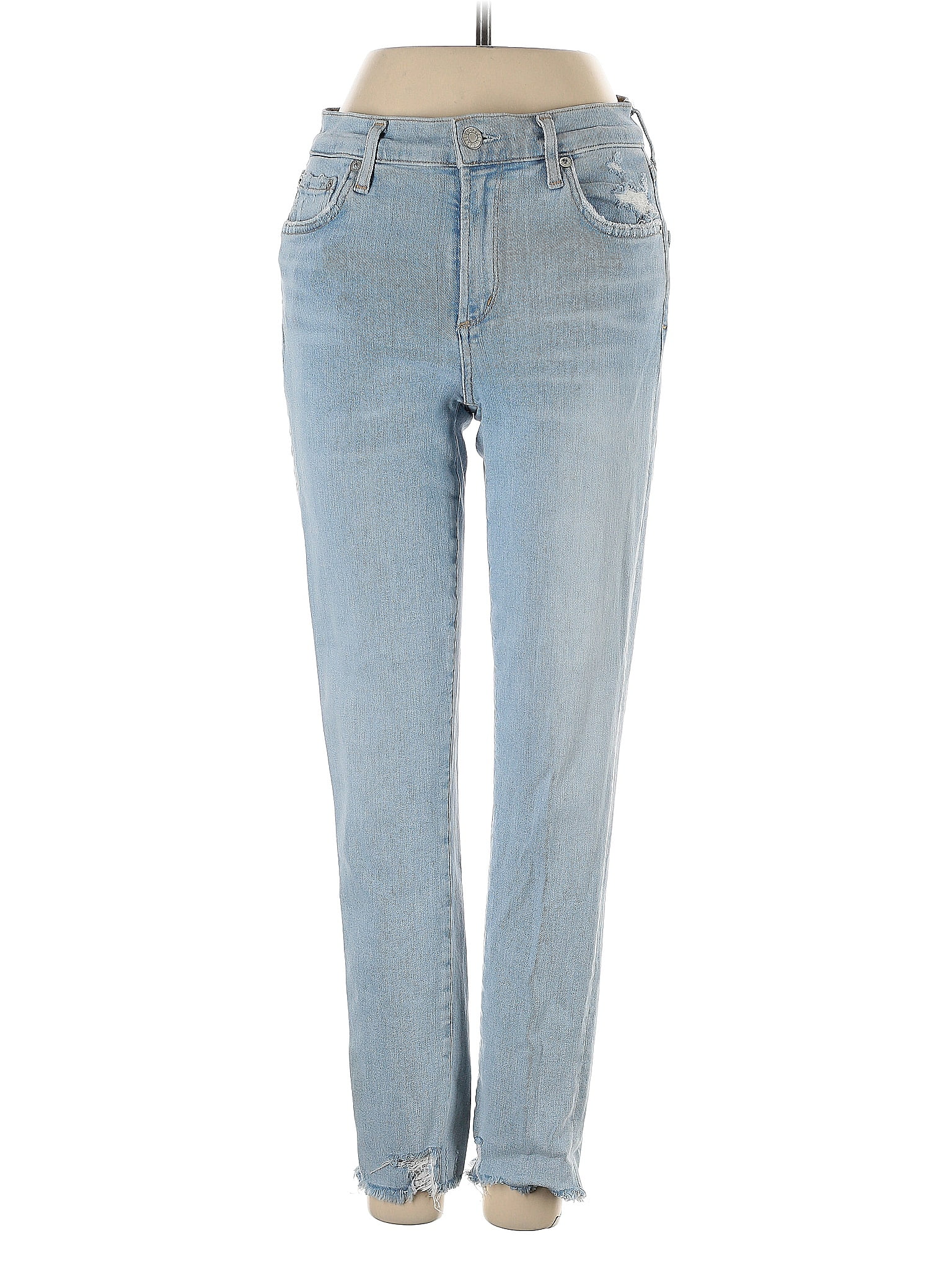 AGOLDE Hearts Blue Jeans Size 26 waist
