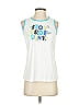 Assorted Brands 100% Polyester White Sleeveless T-Shirt Size S - photo 1