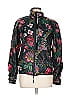 Paco Rabanne 100% Nylon Print Black Track Jacket Size L - photo 1