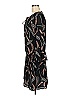 Chelsea28 100% Polyester Paisley Black Casual Dress Size M - photo 5