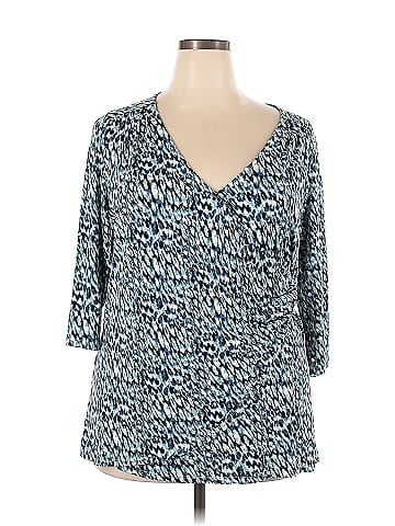 Jessica London 3/4 Sleeve Blouse (view 1)
