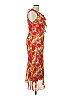 Avenue 100% Polyester Paisley Red Cocktail Dress Size 16 - 14 Plus - photo 3