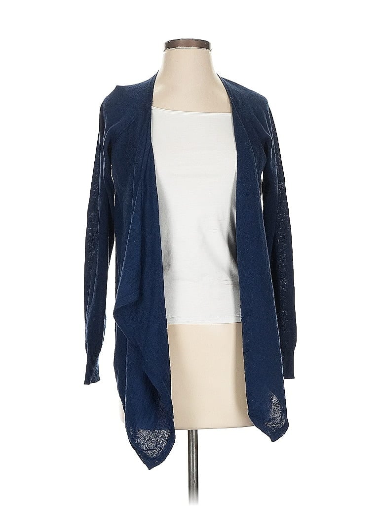 Pre-owned United Colors Of Benetton Cardigan Sweater In Blue