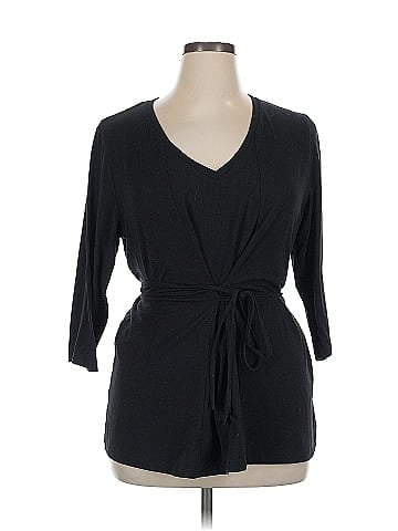 Isaac Mizrahi LIVE! Long Sleeve Blouse (view 1)
