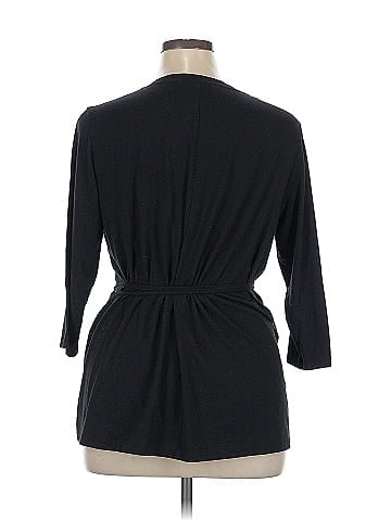 Isaac Mizrahi LIVE! Long Sleeve Blouse (view 2)
