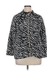 Susan Graver Zip Up Hoodie