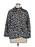 Susan Graver Black Zip Up Hoodie Size XL - photo 1