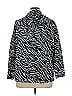 Susan Graver Black Zip Up Hoodie Size XL - photo 2