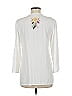 Solitaire White 3/4 Sleeve Blouse Size M - photo 2