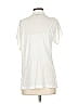 August Silk Ivory White Cardigan Size S - photo 2