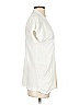 August Silk Ivory White Cardigan Size S - photo 4