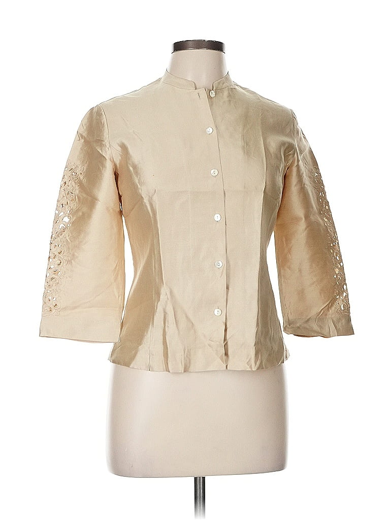 Haut Talbots Vintage En Pur Soie, Taille 2, Débardeur Avec Encolure V, Violet Classique Pour Femme