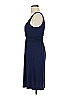 Soma Solid Blue Cocktail Dress Size XS - photo 5
