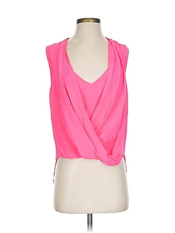 Trina Turk Sleeveless Silk Top (view 1)