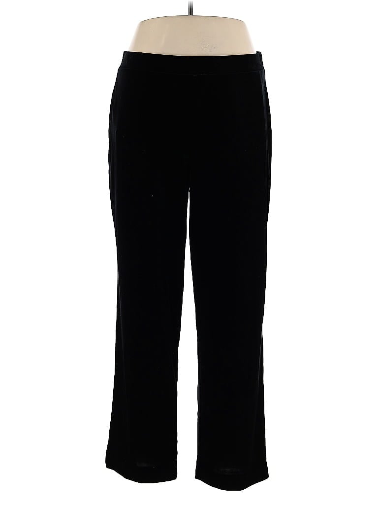 Pre-owned Kasper Casual Pants In Black