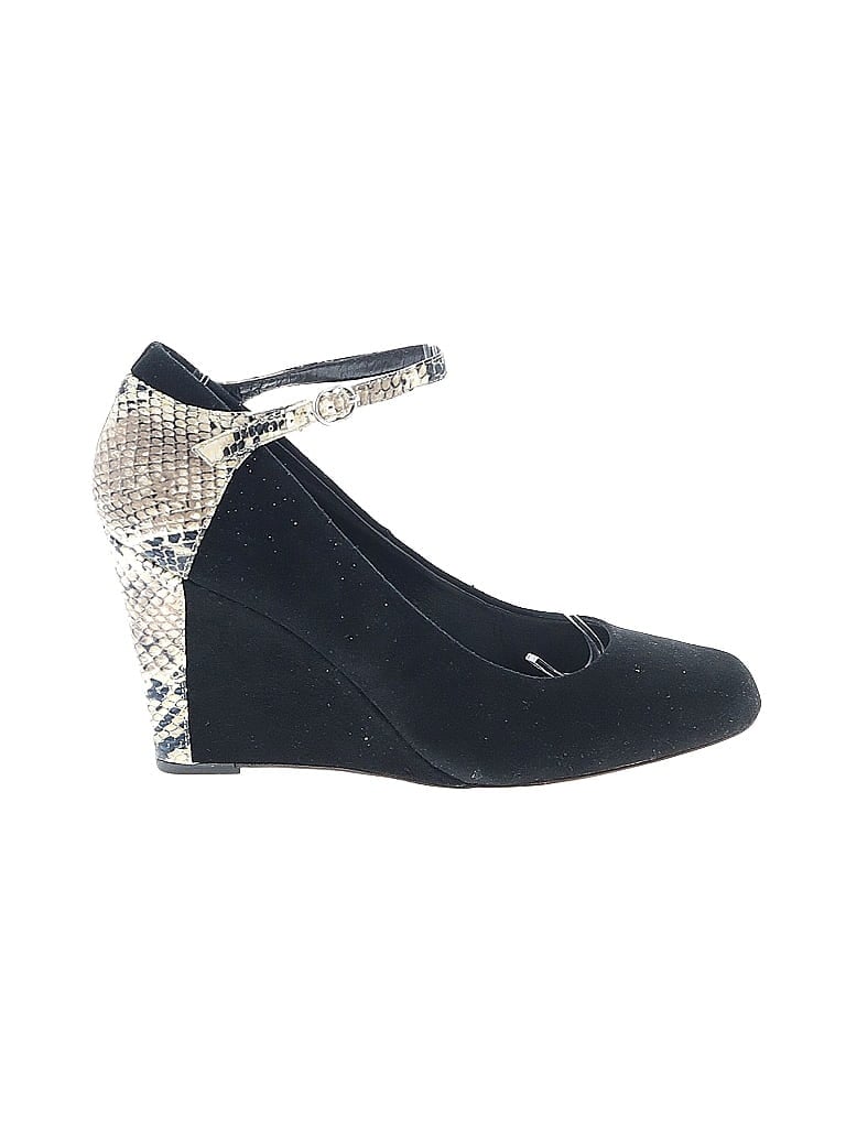 WHITE HOUSE BLACK MARKET Pre-owned Wedges In Black