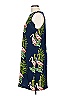 Ann Taylor Factory 100% Polyester Tropical Blue Casual Dress Size 10 - photo 4
