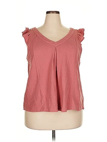 a.n.a. A New Approach Sleeveless Blouse (view 1)