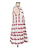 Elan White Burgundy Casual Dress Size M - photo 3