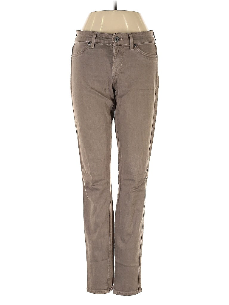 Pre-owned Rich & Skinny Khaki Pant In Brown