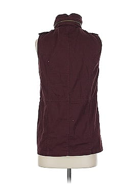 J.Jill Burgundy Vest Size XS