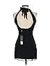 White Fox Solid Black Cocktail Dress Size S - photo 2