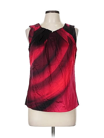 Elie Tahari Sleeveless Silk Top (view 1)
